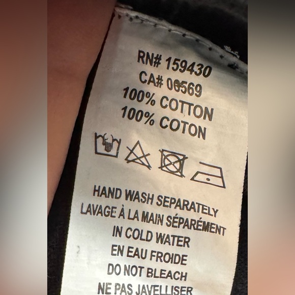 Elan Black Tank Top with White Stitching - Picture 4 of 4